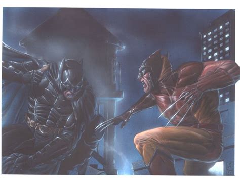 Batman VS Wolverine Comic Art | Wolverine comic art, Wolverine comic, Comic art