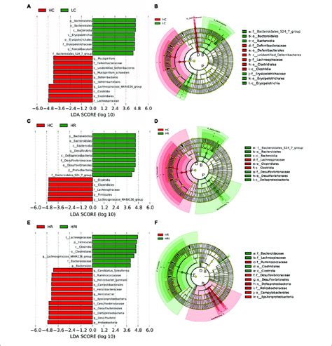 Linear Discriminant Analysis Lda Effect Size Lefse Analyses