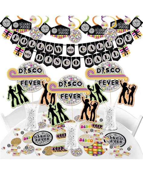 Big Dot Of Happiness 70s Disco 1970s Disco Fever Party Supplies