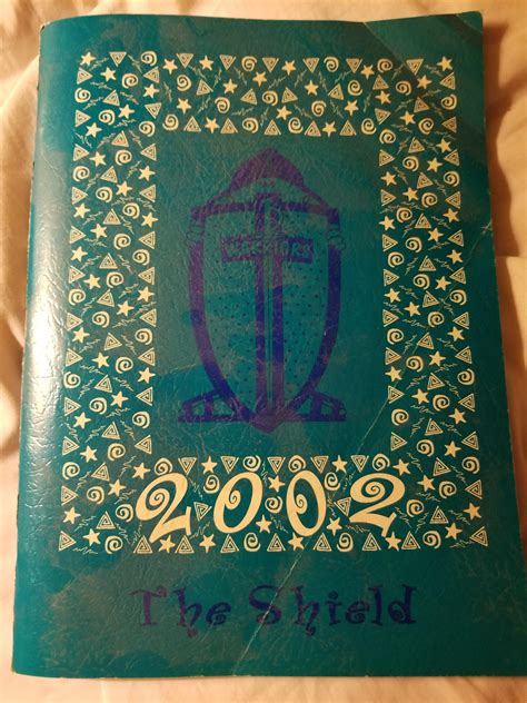 My yearbook, almost passed out when i blew the dust off of this. : r