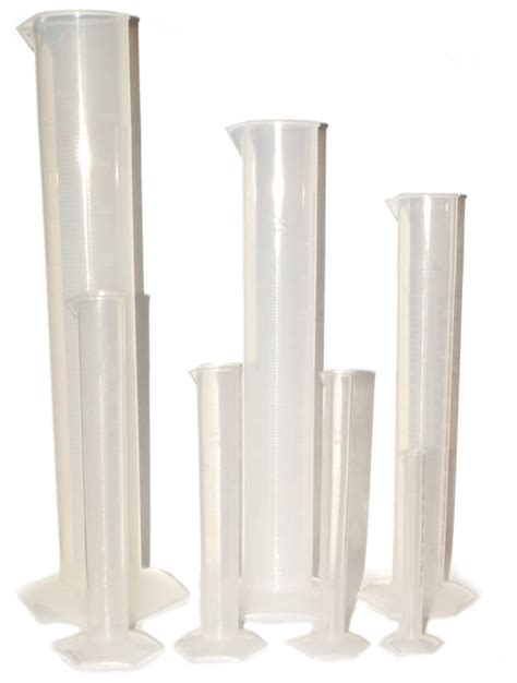 Eisco Graduated Cylinder Premium Polypropylene Hexagonal Base