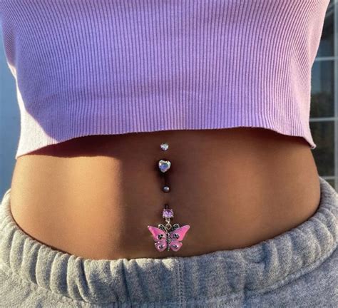 Double Belly Button Piercing Belly Piercing Jewelry Belly Button