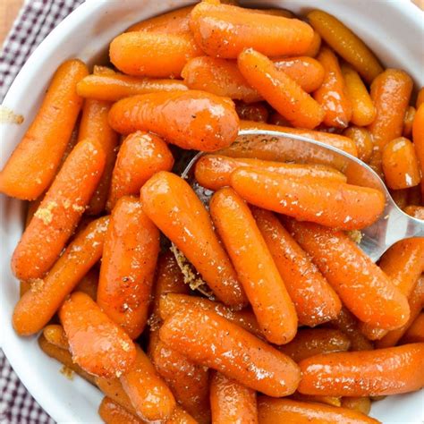 Slow Cooker Maple And Brown Sugar Glazed Carrots Dash For Dinner