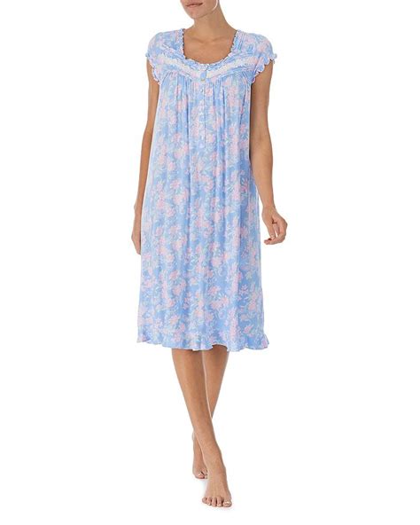 Eileen West Waltz Cap Sleeve Nightgown Bloomingdales