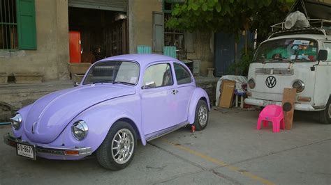 Purple Vw Beetle David Flickr