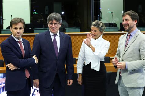 Yolanda Díaz y Carles Puigdemont se reúnen en Bruselas