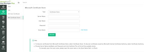 Administration Des Certificats Ssl Depuis Microsoft Certificate Store