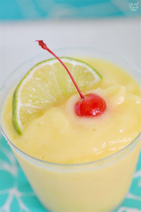 Tropical Mocktail: Non Alcoholic Summer Drink - Oh My! Sugar High