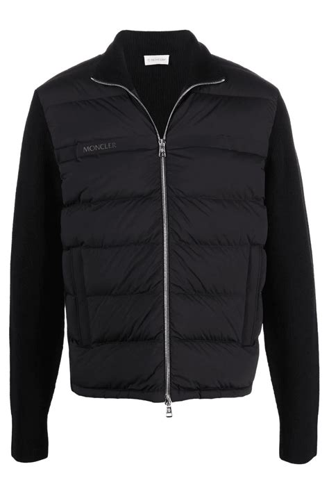 Moncler Hybrid Funnel Neck Jacket Clothing From Circle Fashion Uk