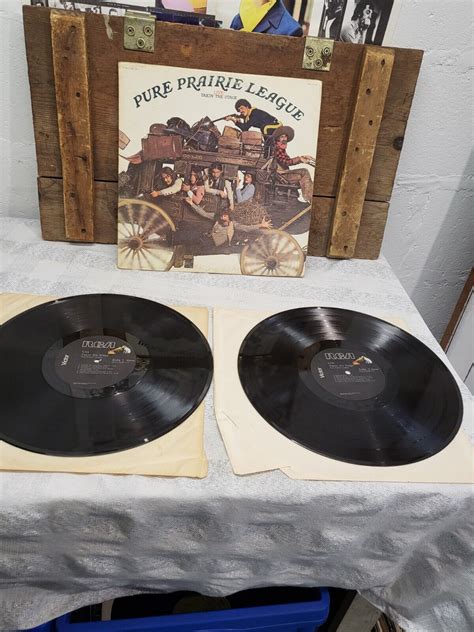 Pure Prairie League Live Takin The Stage Vinyl Double LP 1977 RCA