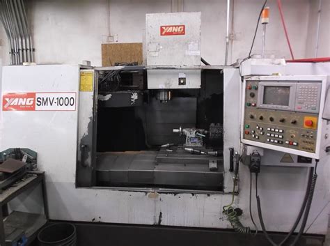 X X Yang Model Smv Axis Vertical Machining Center