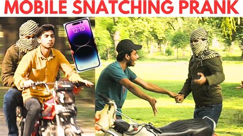 Mobile Snatching Prank With A Twist Fankariyanpranks Youtube