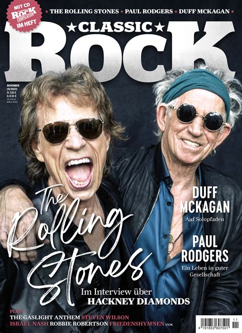 CLASSIC ROCK Nr 124 The Rolling Stones November 2023 Inkl CD