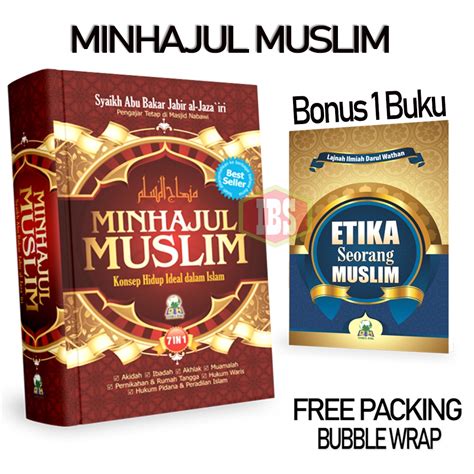 Jual Minhajul Muslim Konsep Hidup Ideal Dalam Islam Free Buku Etika