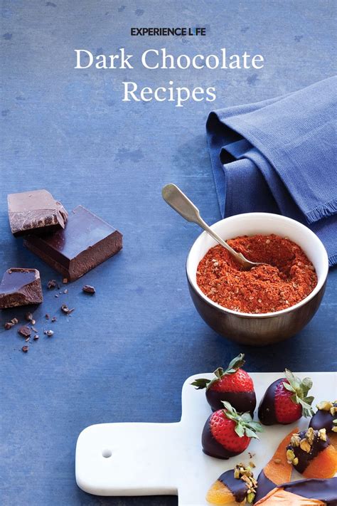 7 Dark Chocolate Recipes | Dark chocolate recipes, Peanuts nutrition, Chocolate recipes