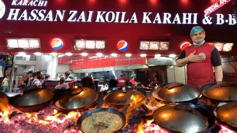 KOYLA KARAHI KARACHI Famous Ultimate Chicken Mutton Karahi Hassan