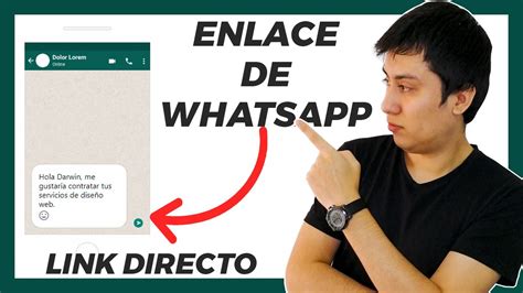 Como Crear tu Link de WhatsApp Directo y Rápido 2021 YouTube