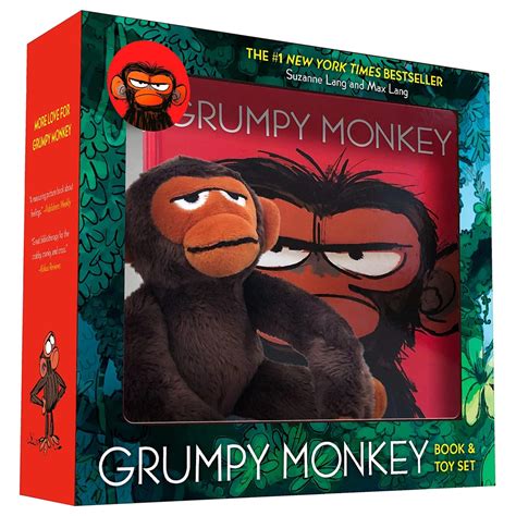 Grumpy Monkey Book And Toy Set