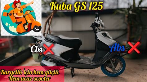 Kuba RKS GS 125 İnceleme Kuryenin Dostu YouTube