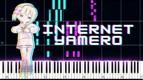 INTERNET YAMERO Aiobahn Feat KOTOKO PIANO TUTORIAL Sheet In The