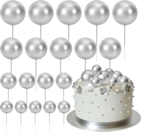 ASTARON 20 Pezzi Di Decorazioni Per Torte A Palline Mini Palloncini