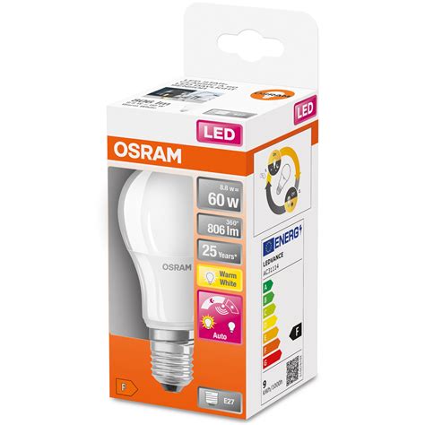 Bec Led Osram Led Star A Cu Senzor De Lumina E W W