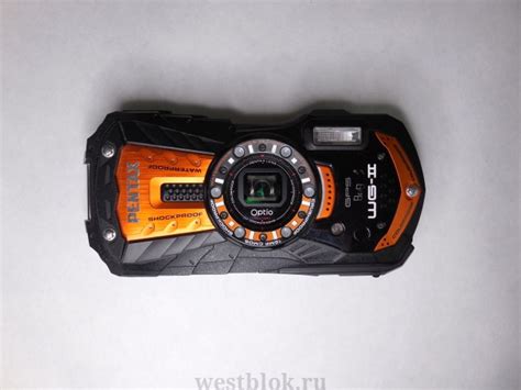 Цифровой защищенный фотоаппарат Pentax Optio WG-2