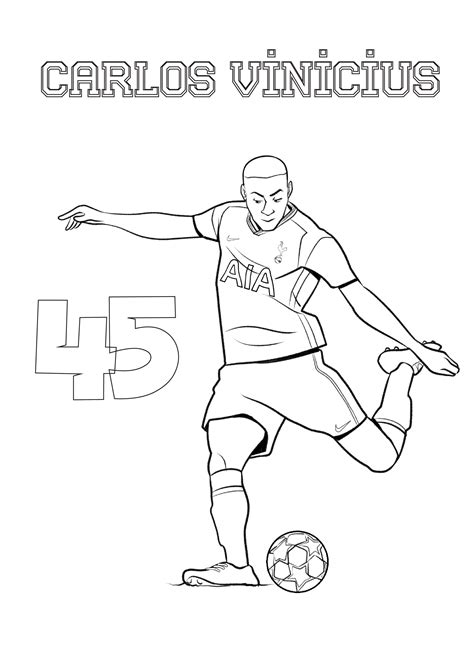 Tottenham Coloring Pages Coloring Nation