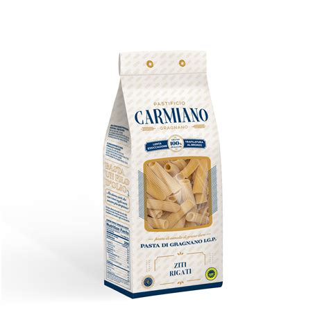 Pasta Di Gragnano Ziti Rigati Pastificio Carmiano