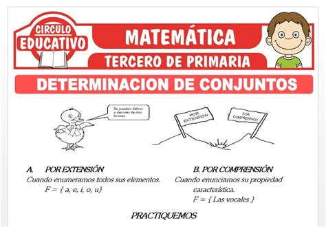 Determinacion De Conjuntos Por Extension Y Comprension Ejercicios Para