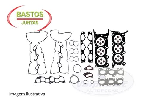 Jogo Junta Do Motor Chapa Ford Focus 1 6 16v Flex 10 1 Parcelamento