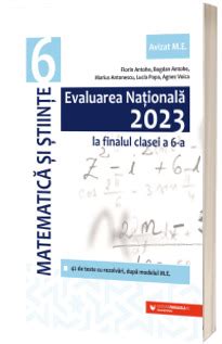 Evaluarea Nationala 2024 Culegeri Si Auxiliare Scolare