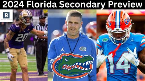 2024 Florida Secondary Preview Florida Gators Football YouTube