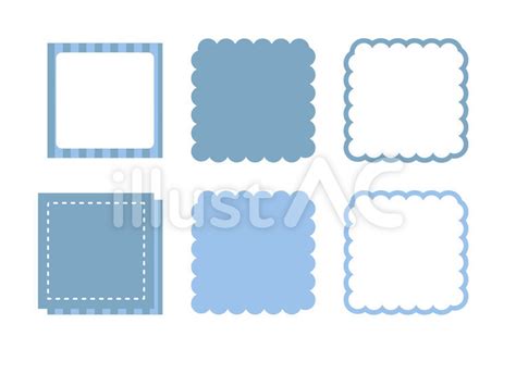 Free Vectors Blue Frameset