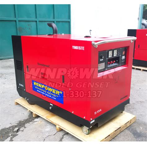 Genset Yanmar Kva Max Silent Mecc Alte Ymb Te Jual Genset