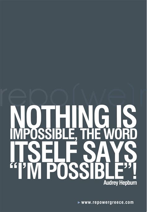 Nothing Is Impossible Quotes. QuotesGram