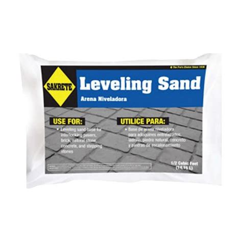 Sakrete Step 2 Leveling Sand 12 Cu Ft Bag Siteone