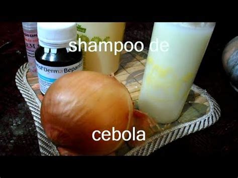 Shampoo De Cebola Ajuda A Crescer A Limpa Bem Os Cabelos Youtube