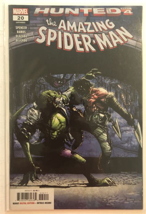 Amazing Spider Man 20 821 NM Near Mint Hunted Part 4 Marvel Comics