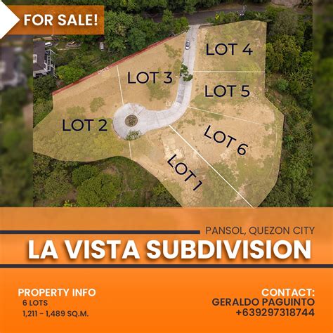 La Vista Subdivision Lot For Sale Quezon City Lot For Sale Near