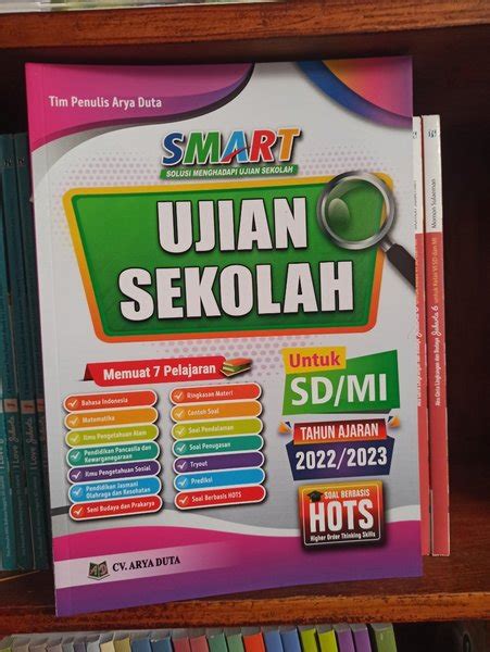 Jual Buku Smart Ujian Sekolah Untuk Sd Mi Tahun Ajaran Cv