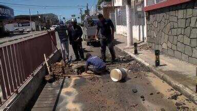 Al Tv Edi O Ap S Reportagem Casal Tampa Vazamento No Bairro Do