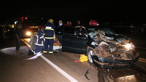 Motorista Fica Ferido Ao Bater Na Traseira De Carreta Na Prc