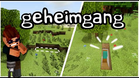 Wie Baut Man Einen Geheimgang Im Boden In Minecraft Einfaches