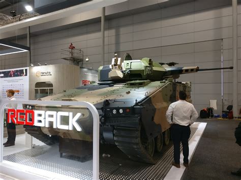 Hanwha To Showcase Redback Infantry Fighting Vehicle At Bsda 2024 That Australia Approved For