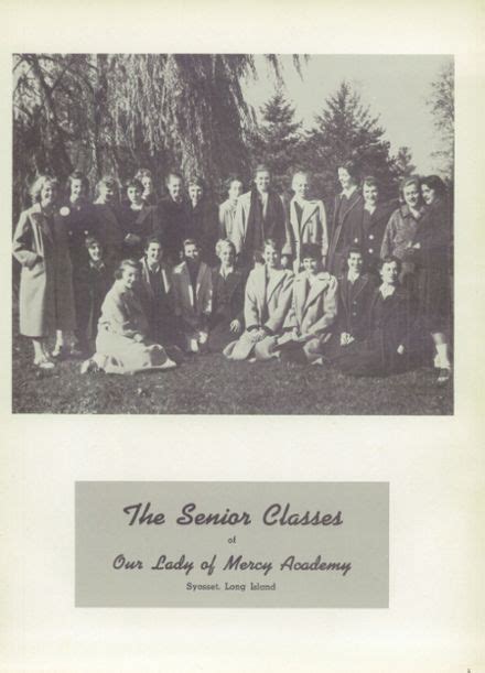 Explore 1958 Our Lady of Mercy Academy Yearbook, Syosset NY - Classmates