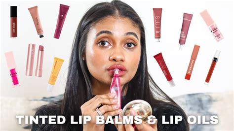 New Tinted Lip Balms And Tinted Lip Oils Try On And Review Of New Tinted Lip Balms And Tinted Lip