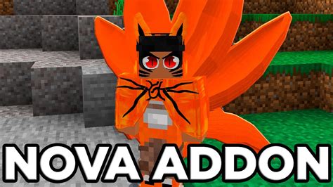 NOVA ADDON DE NARUTO NO MINECRAFT YouTube