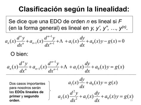 Semana Introduccion A Las Ecuaciones Diferenciales Ppt