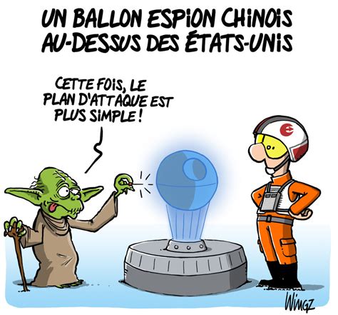 Le Ballon Espion Chinois Vu Par Wingz Pour Lecho Du Mardi Actualit